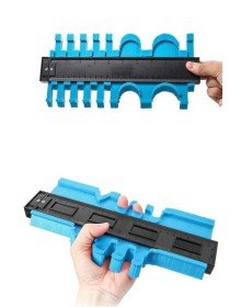 Büyük Boy Kalıp Çıkarma  Kontur Ölçüm Cihazı Ahşap Fayans Şekillendirme Kalıbı 24 Cm