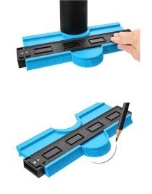 Büyük Boy Kalıp Çıkarma  Kontur Ölçüm Cihazı Ahşap Fayans Şekillendirme Kalıbı 24 Cm