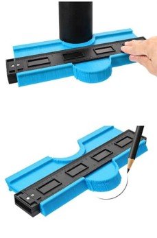 Büyük Boy Kalıp Çıkarma Kontur Ölçüm Cihazı Ahşap Fayans Şekillendirme Kalıbı 24 Cm Büyük Boy Kalıp Çıkarma Kontur Ölçüm Cihazı Ahşap Fayans Şekillendirme Kalıbı 24 Cm