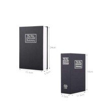 Büyük Boy Anahtarlı Kitap Görünümlü Gizli Kasa Çelik Kasa Altın Kasası