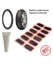 Büyük Lastik Yaması - Bisiklet - Motor Lastiği Yaması