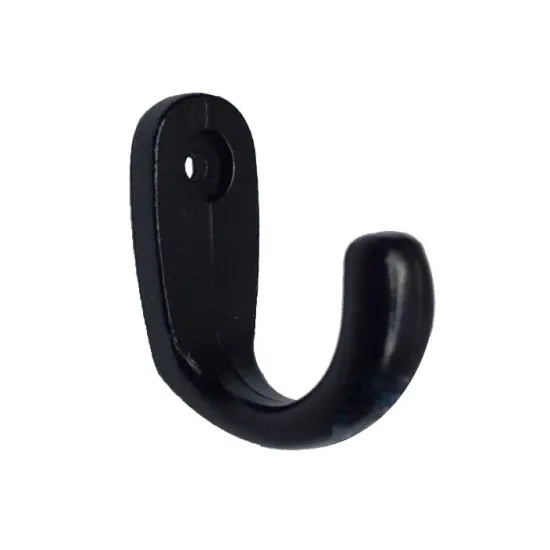 Büyük Tekli Fincan Askı, Dekor Askısı - Siyah, 100 Adet, 12x23x30 mm Büyük Tekli Fincan Askı, Dekor Askısı - Siyah, 100 Adet, 12x23x30 mm