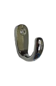 Büyük Tekli Fincan Askı, Dekor Askısı - Nikel, 100 Adet, 12x23x30 mm