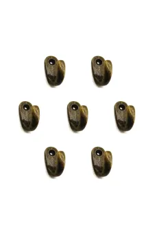 Büyük Tekli Fincan Askı, Dekor Askısı - Antik, 12x23x30 mm