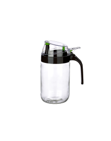 Cam Yağdanlık - Kulplu Sirkelik Sosluk 660ML