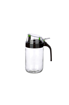 Cam Yağdanlık - Kulplu Sirkelik Sosluk 660ML