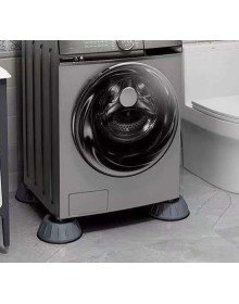 Çamaşır Makinesi Kayma Ve Titreşim Engelleyici - Gürültü Emici Aparatlar 4 Lü Set