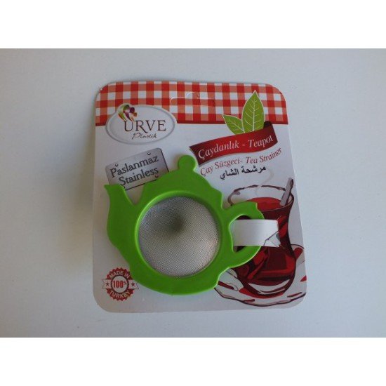 Çay Süzgeci Demlik Şeklinde Çay Süzgeci Demlik Şeklinde