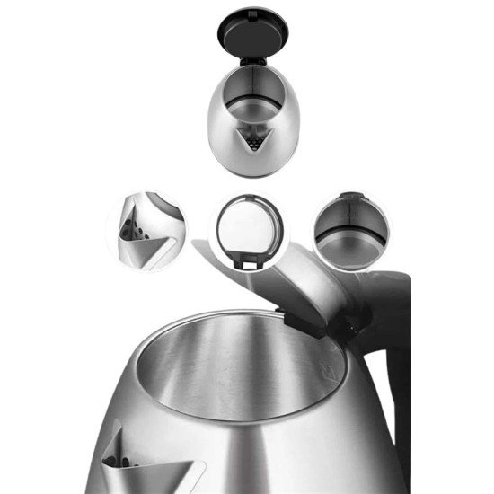 Çelik Su Isıtıcı Kettle Dayanıklı Paslanmaz Çelik Uzun Ömürlü Çelik Su Isıtıcı Kettle Dayanıklı Paslanmaz Çelik Uzun Ömürlü