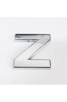 Cemax Z Harfi  3,75 cm Krom Yapışkanlı