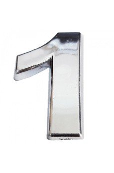Cemax Krom Yapışkanlı 1 Rakamı 5 cm