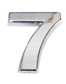 Cemax Krom Yapışkanlı 7 Rakamı 5 cm