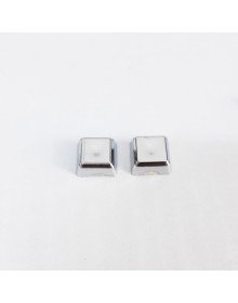 Cemax Nokta İşareti 3,75 cm Krom Yapışkanlı