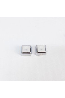 Cemax Nokta İşareti 3,75 cm Krom Yapışkanlı