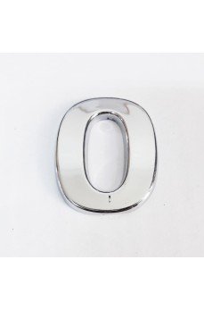 Cemax O Harfi  3,75 cm Krom Yapışkanlı