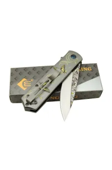 Chongming CM83 Çakı Butterfly 20 cm Manuel, Kemerlikli