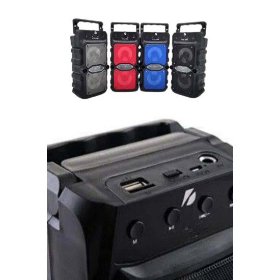 Çift Çıkışlı Güçlü Bataryalı Kablosuz Yüksek Ses Kaliteli Bluetooth Hoparlör Çift Çıkışlı Güçlü Bataryalı Kablosuz Yüksek Ses Kaliteli Bluetooth Hoparlör