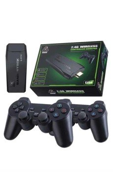 Çift Kollu 2.4g kablosuz Retro 4k Game stick 3500 oyun atari HD Görüntü Kalitesi Çift Kollu 2.4g kablosuz Retro 4k Game stick 3500 oyun atari HD Görüntü Kalitesi