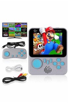 Çift Konsol 666 Adet Retro Oyun El Atarisi Taşınabilir 3.5 İnç Ekran Çift Konsol 666 Adet Retro Oyun El Atarisi Taşınabilir 3.5 İnç Ekran