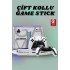 Çift Oyun Kollu 4K HD Ekran Nostaljik 20.000 Oyunlu Beyaz Game Stick