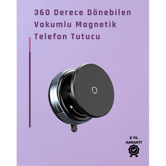 Çift Taraflı Vakum Emme Özellikli 4.7+ İnç Telefon Tutucu – Güvenli Sabitleme