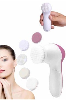 Cilt Temizleme ve Masaj Aleti 5 Başlıklı Akne ve Sivilce Önleyici