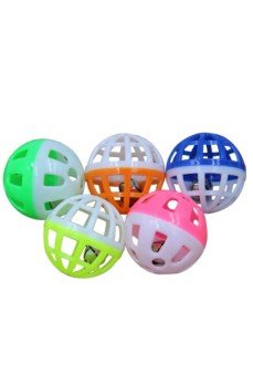 10 Adet Çıngıraklı Evcil Hayvan Oyun Topu 10 Adet Çıngıraklı Evcil Hayvan Oyun Topu