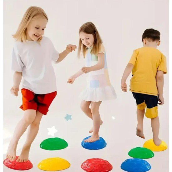 Çocuk Yarım Küre Denge ve Koordinasyon Adası 6 Lı Set Çocuk Yarım Küre Denge ve Koordinasyon Adası 6 Lı Set