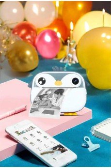 Çocuklar için Fotoğraf Makinesi Anlık Baskı Makinesi HD Görüntü Kalitesi