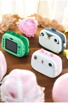 Çocuklar İçin Özel Fotoğraf Makinesi Printer Kamera Taşınabilir HD