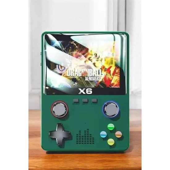 Çocuklara Özel 666 Oyunlu X6 Atari Video İzleme ve Müzik Dinleme