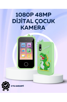 Çocuklara Özel Dijital Kamera – Yaratıcı Fotoğraf Modları ve Eğlenceli Efektlerle Eğitici Deneyim