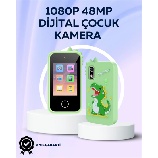 Çocuklara Özel Dijital Kamera – Yaratıcı Fotoğraf Modları ve Eğlenceli Efektlerle Eğitici Deneyim