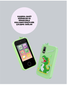 ABS + Silikon Gövdeli Dayanıklı Çocuk Kamerası – Güvenli Malzeme, Şok Emici Tasarım