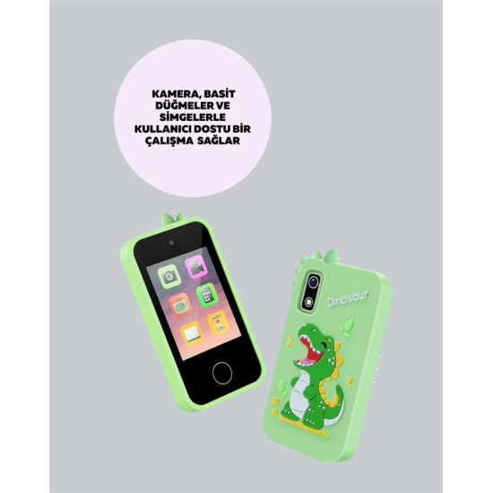 1080p HD Video Kaydı ve 2,8” Dokunmatik Ekran – Çocuklar İçin Gerçekçi Görüntü Deneyimi