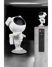 Çocuklara Özel Projeksiyon Astronot Lamba Speaker Sevimli