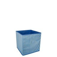 Çok Amaçlı Dolap İçi Düzenleyici Kutu - Mavi Çizgili Çok Amaçlı Dolap İçi Düzenleyici Kutu - Mavi Çizgili