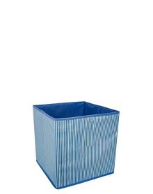 Çok Amaçlı Dolap İçi Düzenleyici Kutu - Mavi Çizgili