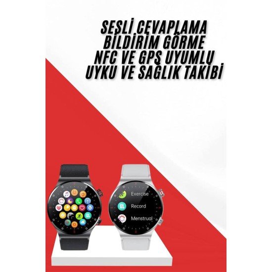 Çok Fonksiyonlu Akıllı Saat Bluetooth Bağlantılı Çağrı Cevaplayabilen Uzun Pil Ömrü Çok Fonksiyonlu Akıllı Saat Bluetooth Bağlantılı Çağrı Cevaplayabilen Uzun Pil Ömrü