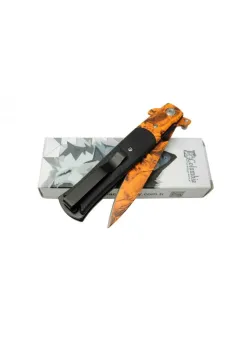 Columbia FST-5001 Turuncu Çakı 22 cm Manuel, Kemerlikli