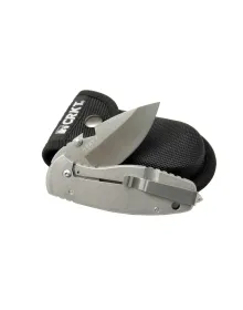 Crkt 3329 BK Heat Kamp Çakı 18cm - Metal Sap, Kılıflı, Açacaklı, Perçinli