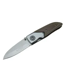 CRKT CR 0145 Kamp Çakı 18 cm - Ahşap Saplı, Kılıflı, Kutulu