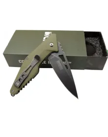 Crkt Dıvısıon 4415 GRN Kamp / Outdoor Çakı 21 cm - Yarı Otomatik, Kemerlikli, Kutulu