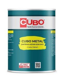 Cubo Metal Pas Boyası Ral 7016 Antrasit Grİ 0,75 Litre