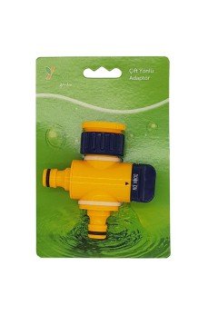 Daye DY8906 Çift Çıkışlı Musluk Aparatı