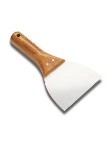 Dekor 002 Macun Ispatulası 8 cm Ahaşap Saplı