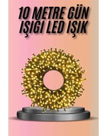 Dekoratif Aydınlatma Ampüllü 10 Metre Gün Işığı Şerit Led