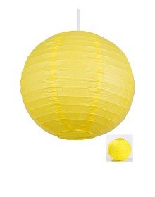 Dekoratif Çin Feneri – Kağıt Lamba - Sarı