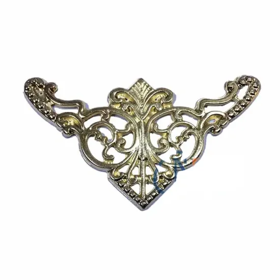 Dekoratif Köşe Süsü, Köşelik - Büyük, 31x55mm, Sarı, 1 Adet Dekoratif Köşe Süsü, Köşelik - Büyük, 31x55mm, Sarı, 1 Adet