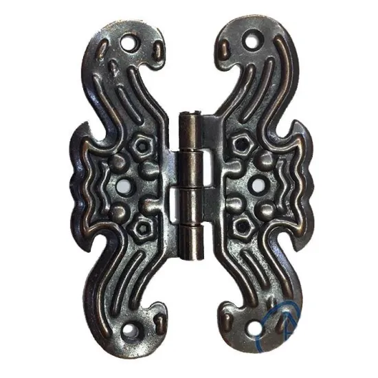 Dekoratif, Sac Kelebek Menteşe - Büyük, Eskitme, 1 Adet Dekoratif, Sac Kelebek Menteşe - Büyük, Eskitme, 1 Adet